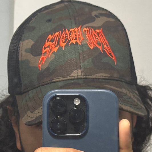 BRO LOOK AT THIS SICK ASS CAMO HAT